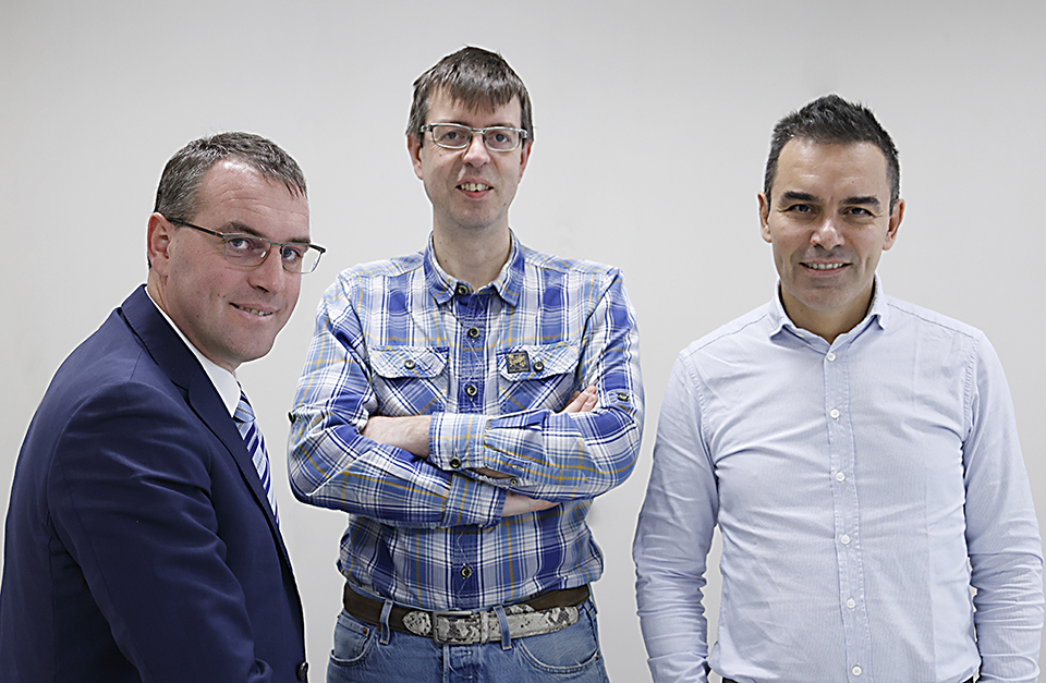 Alessandro Lanzani, presidente ARMfood, Roberto Lanzani, responsabile eCommerce, e Marco Gorla, amministratore finanza