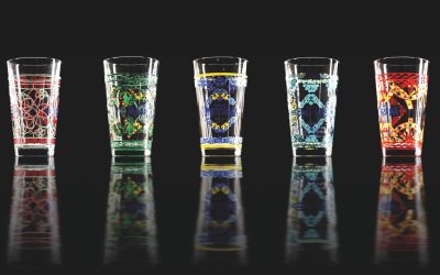 bicchieri vdglass decorati
